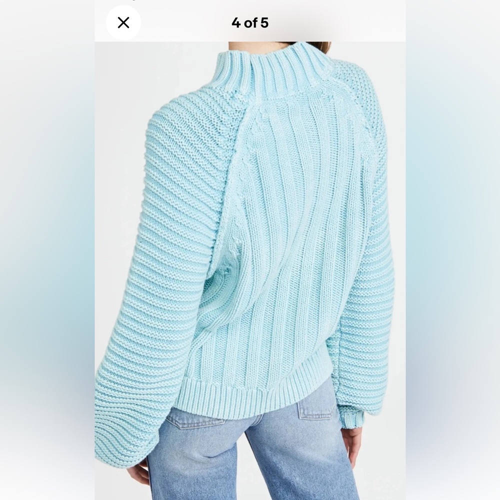 Free people Sweetheart Mock Neck Sweater - Picture 3 of 4